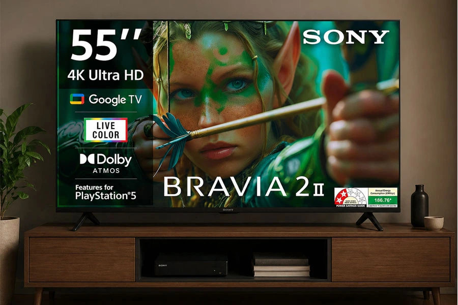 Sony BRAVIA 2 II 55-inch 4K Google TV (K-55S25M2) 1 sony tv