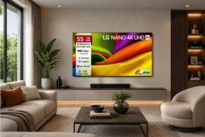 LG (55 inches) 4K Ultra HD Smart LED TV 55NU870BPLA