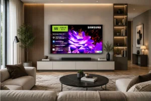Samsung (55 inches) Vision AI 4K Ultra HD Smart QLED TV QA55QEF1AULXL