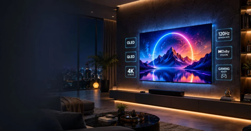 Best 55 Inch TVs in India (2026) – Top Smart TVs for Movies, Gaming & Family Entertainment 6 Setuplix – Best 55 Inch TVs in India 2026